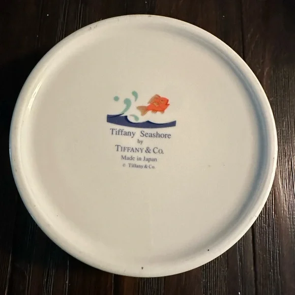 NWOT Tiffany & Co. Seashore Design Three Piece Set Vintage - Picture 9 of 10